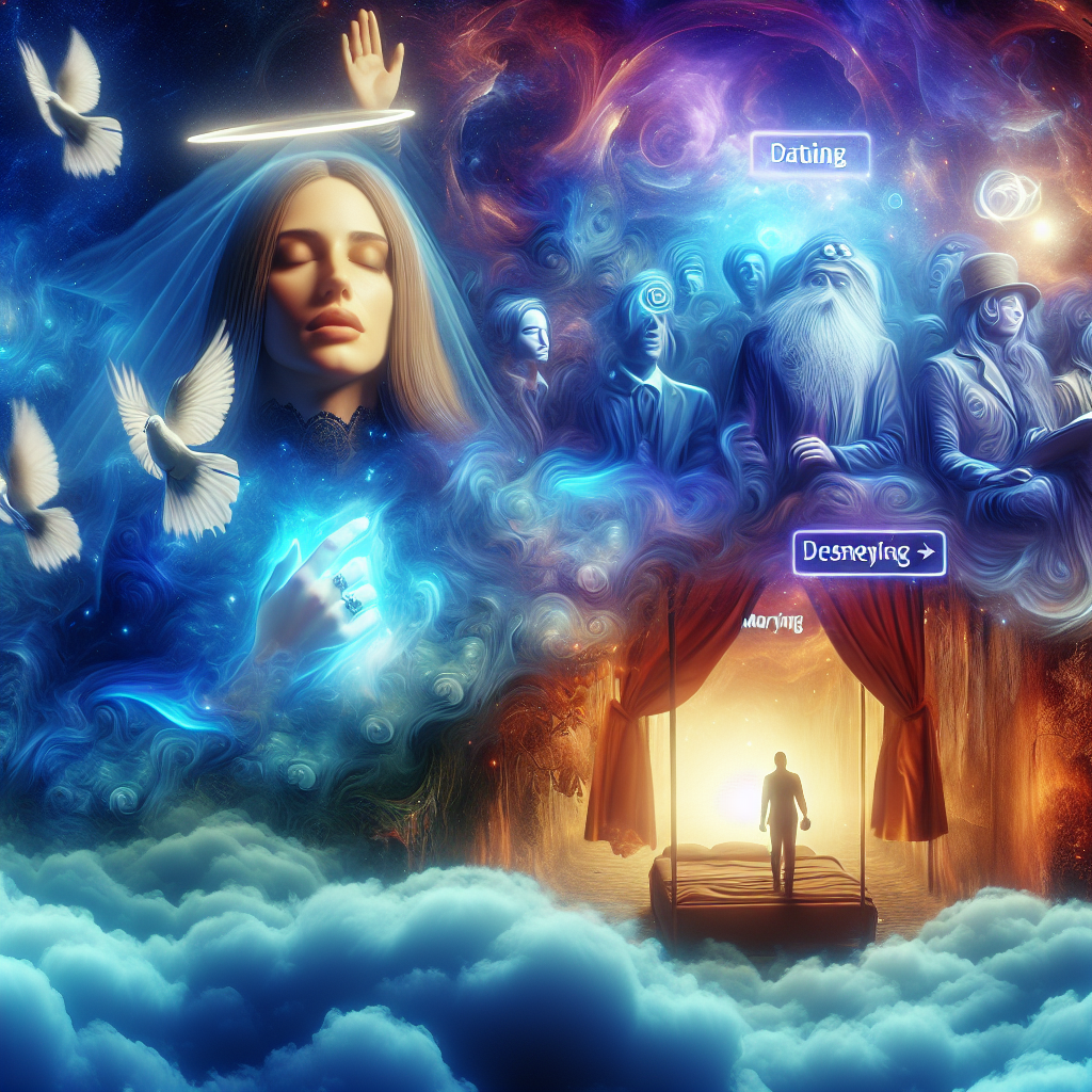 연예인과 결혼하는 꿈꾸는 이미지