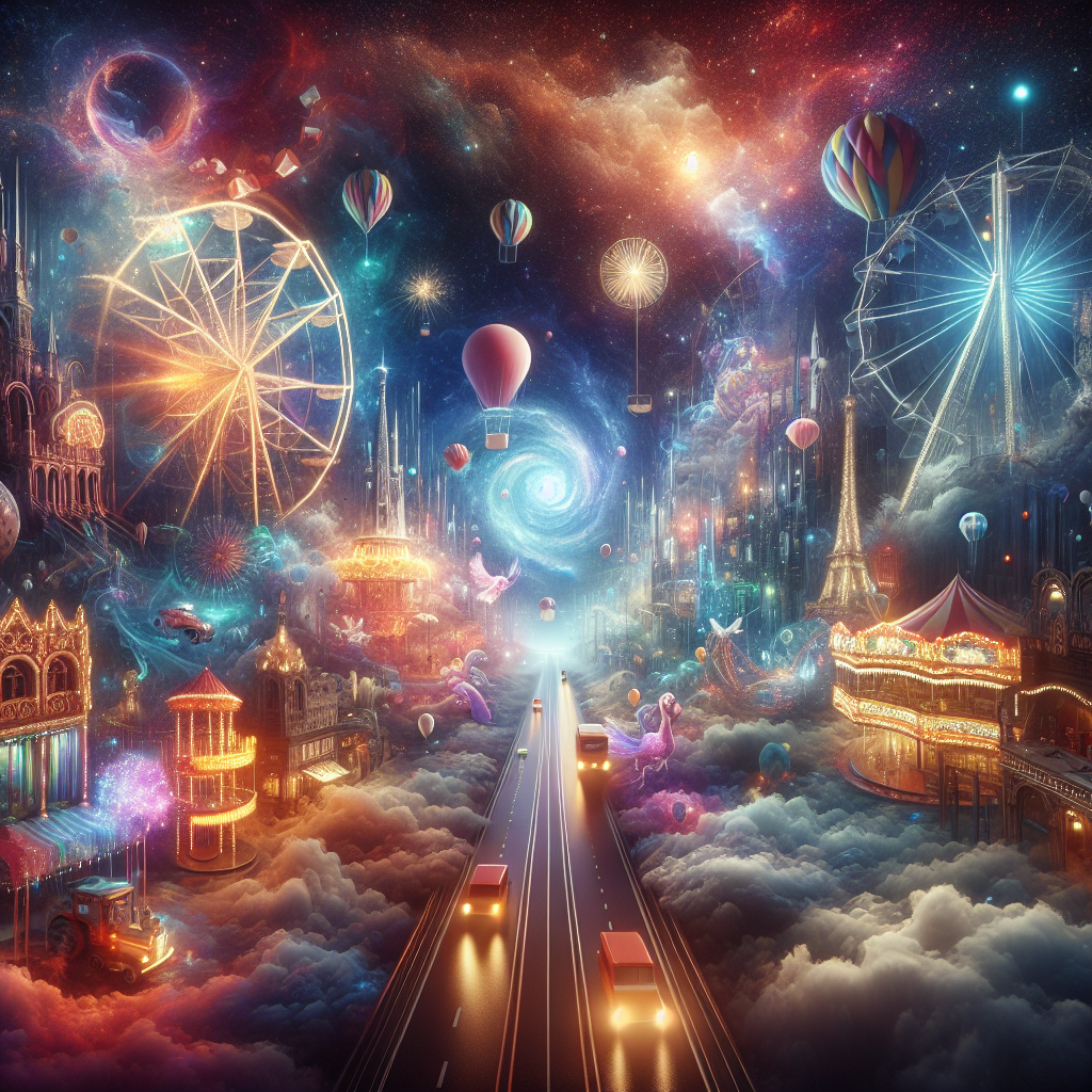 놀이공원, 놀이동산 꿈 해몽 100가지 올인원 패키지